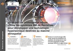 Un expert en prototypage rapide utilise les systèmes AM de Renishaw pour développer une technologie hypersonique destiné